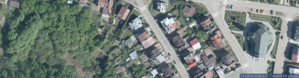 Zdjęcie satelitarne Bluszczowa ul.