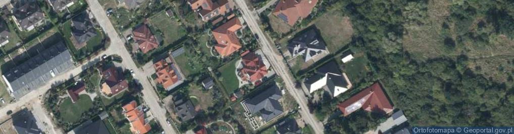 Zdjęcie satelitarne Bluszczowa ul.