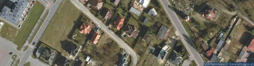 Zdjęcie satelitarne bł. Koźmińskiego Honorata ul.