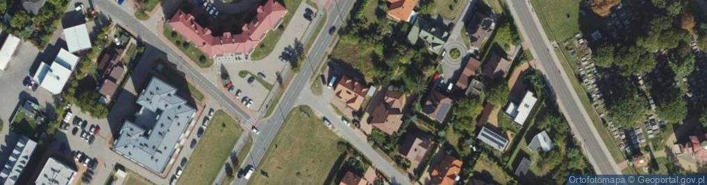 Zdjęcie satelitarne bł. Koźmińskiego Honorata ul.