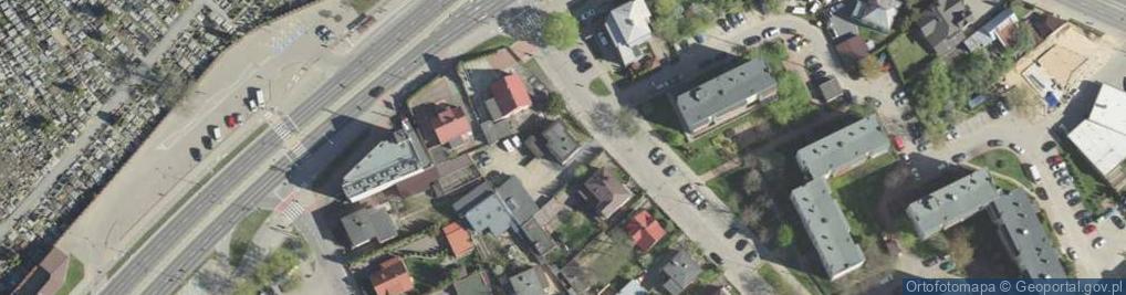 Zdjęcie satelitarne Blokowa ul.