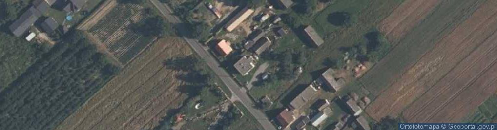 Zdjęcie satelitarne Błaziny Górne ul.