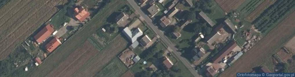 Zdjęcie satelitarne Błaziny Górne ul.