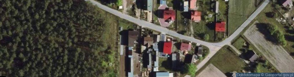 Zdjęcie satelitarne Błędnica ul.