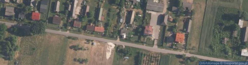 Zdjęcie satelitarne Błogie Rządowe ul.