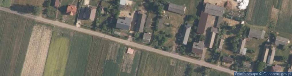 Zdjęcie satelitarne Błogie Szlacheckie ul.