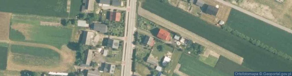 Zdjęcie satelitarne Błogoszów ul.