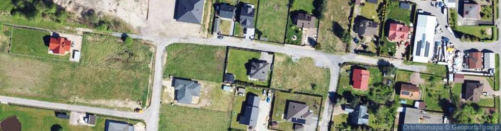 Zdjęcie satelitarne Błękitna ul.
