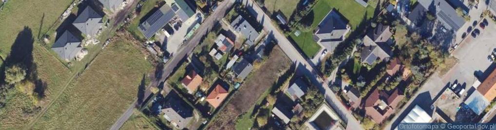 Zdjęcie satelitarne Bluszczowa ul.
