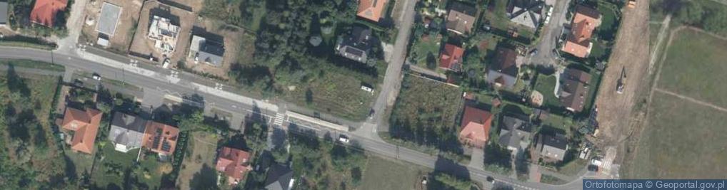 Zdjęcie satelitarne Błękitna ul.