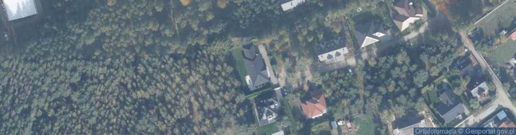 Zdjęcie satelitarne Błękitna ul.