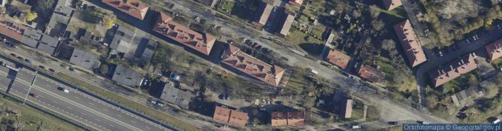 Zdjęcie satelitarne bł. Czesława ul.