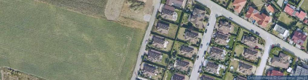 Zdjęcie satelitarne Bluszczowa ul.