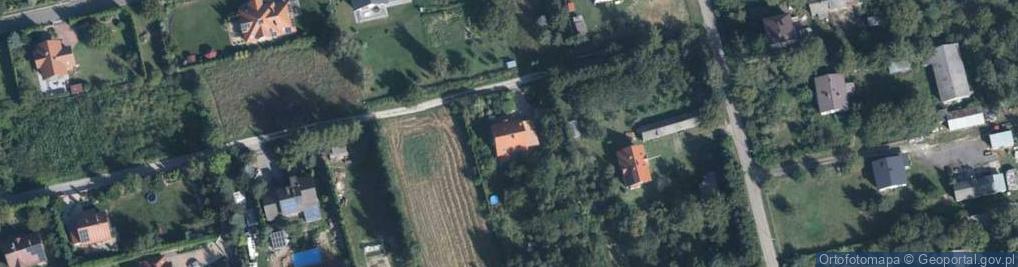 Zdjęcie satelitarne Błękitna ul.