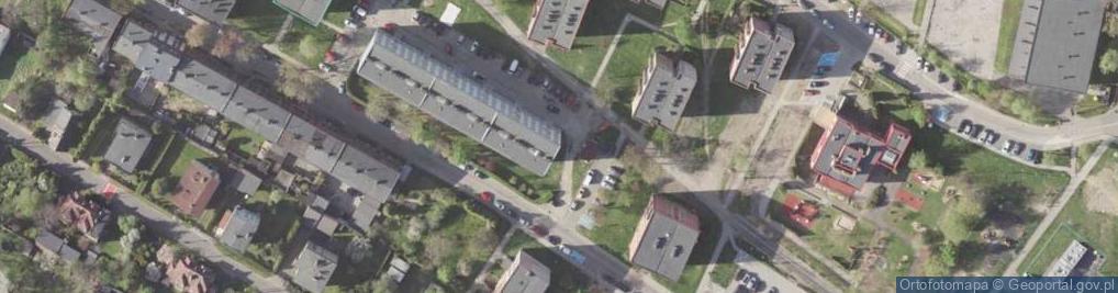 Zdjęcie satelitarne Bluszcza Jana ul.