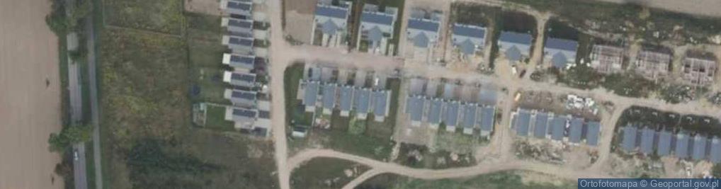 Zdjęcie satelitarne Błękitna ul.