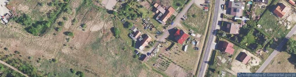Zdjęcie satelitarne Bledzewska ul.