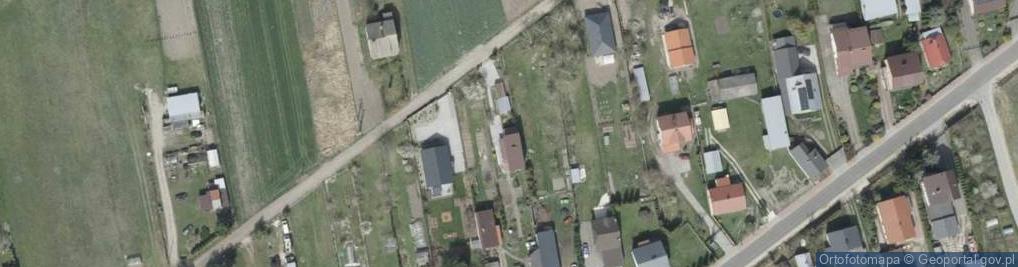 Zdjęcie satelitarne Błękitna ul.