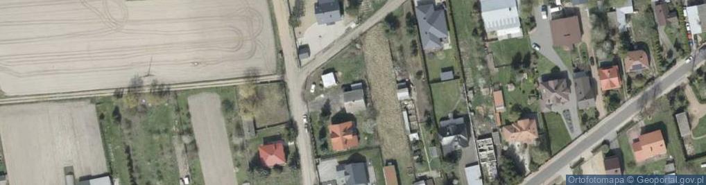 Zdjęcie satelitarne Błękitna ul.