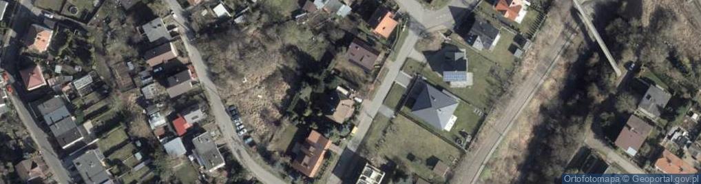 Zdjęcie satelitarne Bluszczowa ul.