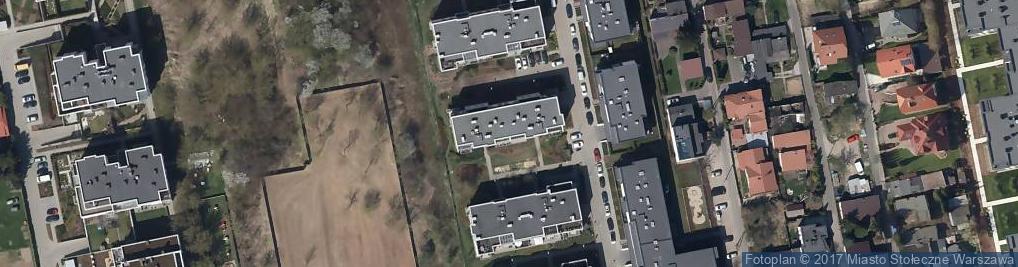 Zdjęcie satelitarne Bluszczańska ul.