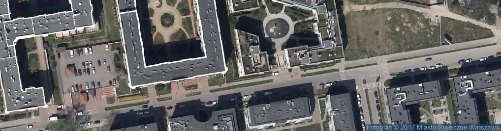 Zdjęcie satelitarne Bluszczańska ul.