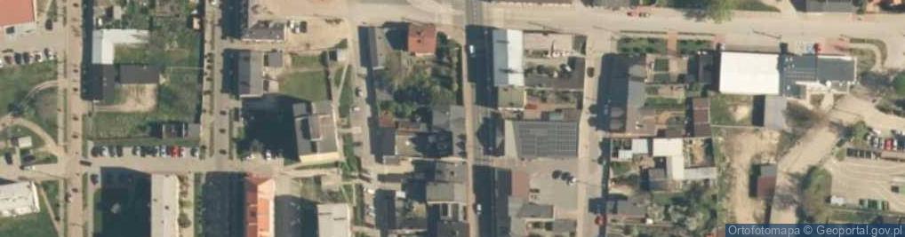 Zdjęcie satelitarne Błękitnej Armii ul.
