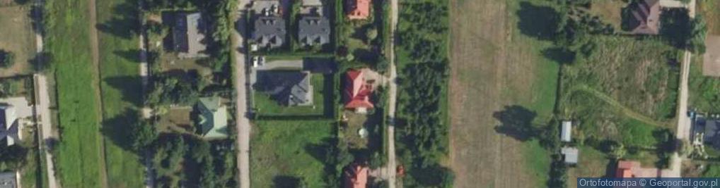 Zdjęcie satelitarne Błękitna ul.