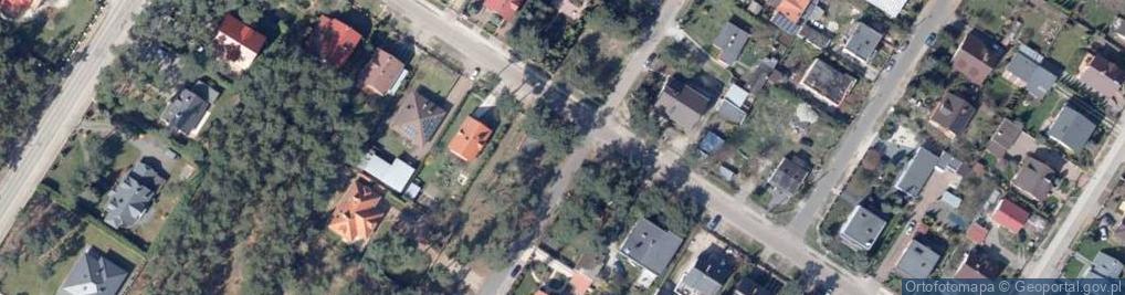 Zdjęcie satelitarne Bluszczowa ul.