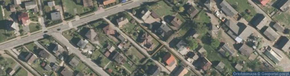 Zdjęcie satelitarne Błachowa ul.