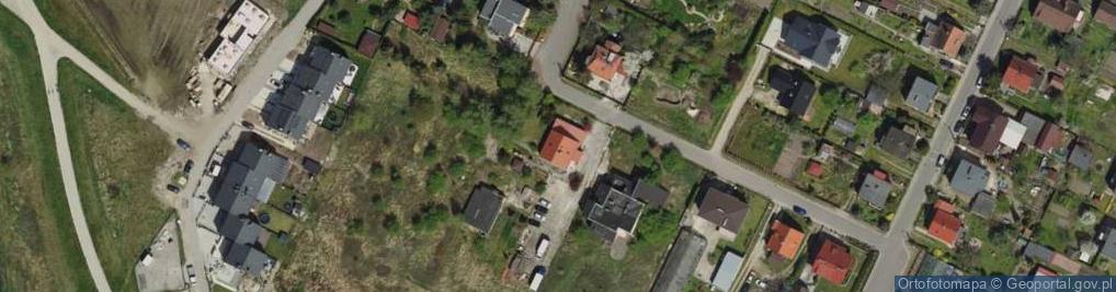 Zdjęcie satelitarne Bławatna ul.