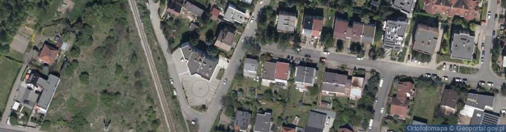 Zdjęcie satelitarne Bliźniacza ul.
