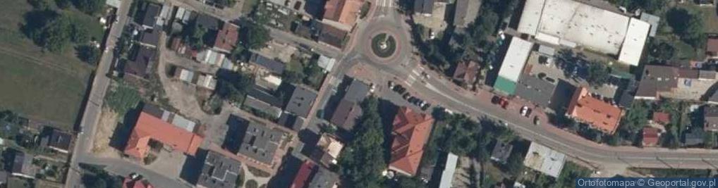 Zdjęcie satelitarne bł. ojca Honorata Koźmińskiego ul.