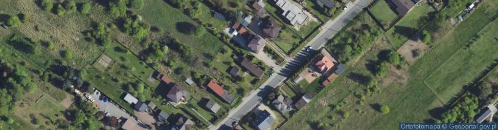 Zdjęcie satelitarne Blanowska ul.