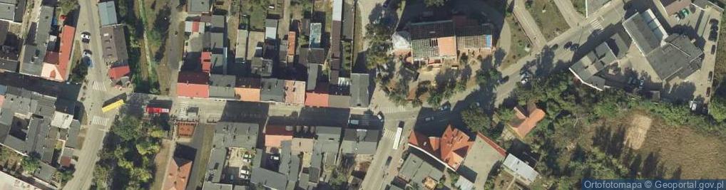 Zdjęcie satelitarne bł. Karłowskiej Marii ul.