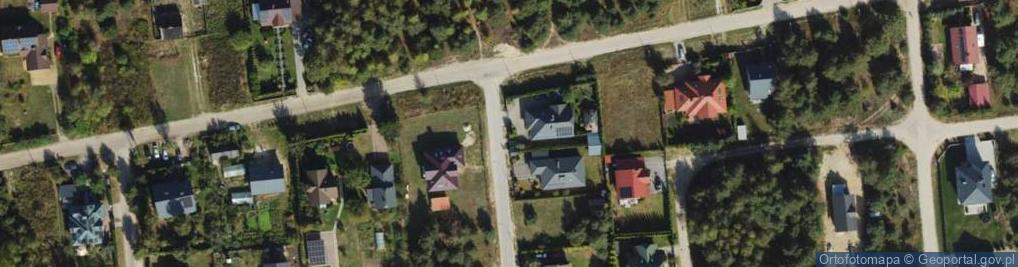 Zdjęcie satelitarne Borówkowa ul.