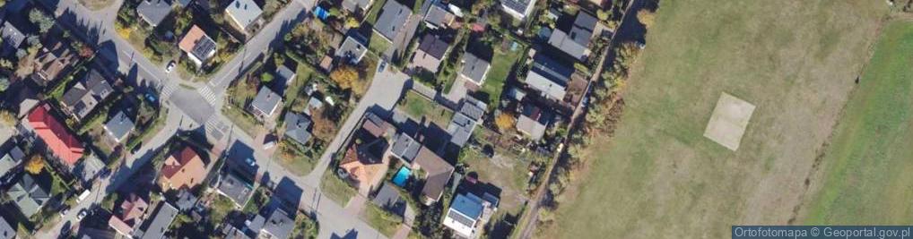 Zdjęcie satelitarne Boruty ul.