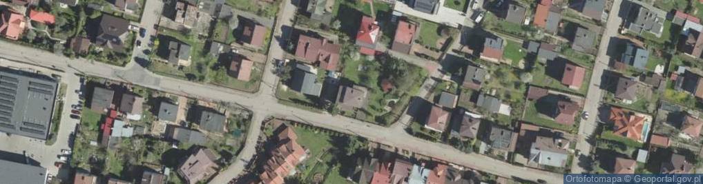 Zdjęcie satelitarne Bobrów ul.