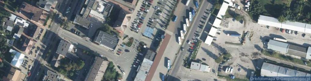 Zdjęcie satelitarne Bohaterów Monte Cassino ul.