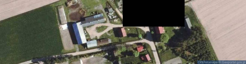 Zdjęcie satelitarne Bobino Wielkie ul.