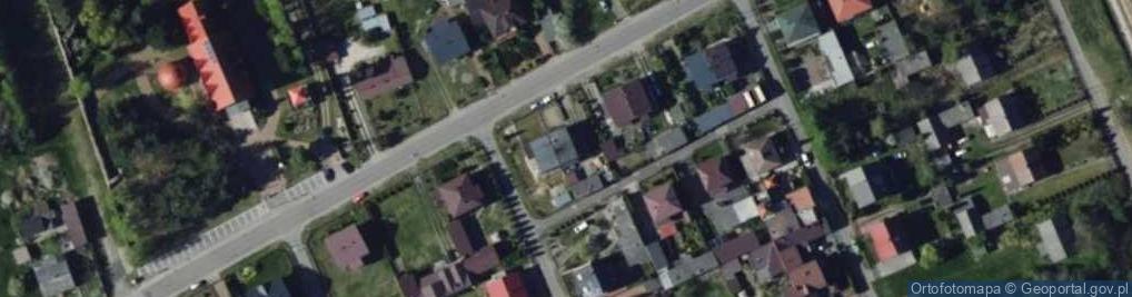 Zdjęcie satelitarne Bobrowniki ul.