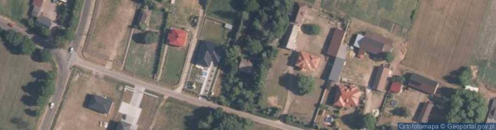 Zdjęcie satelitarne Bogdanów-Kolonia ul.