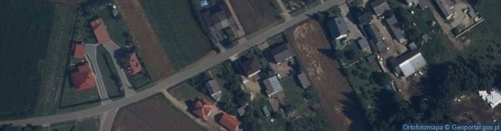 Zdjęcie satelitarne Borki-Paduchy ul.