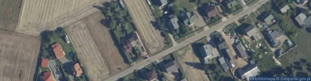 Zdjęcie satelitarne Borki-Paduchy ul.