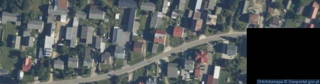 Zdjęcie satelitarne Borki-Paduchy ul.
