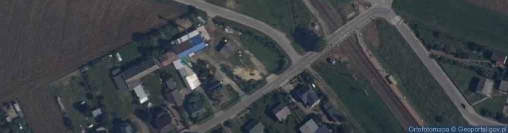 Zdjęcie satelitarne Borki-Paduchy ul.