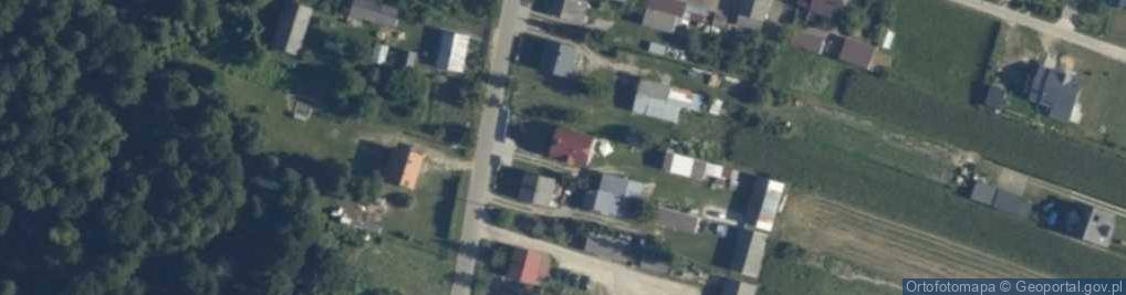 Zdjęcie satelitarne Borki-Paduchy ul.