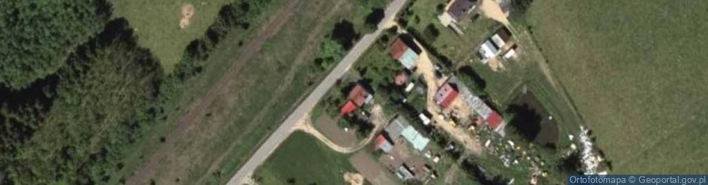 Zdjęcie satelitarne Borki Wielkie ul.