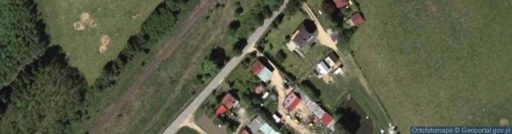 Zdjęcie satelitarne Borki Wielkie ul.