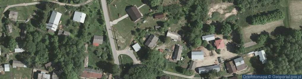 Zdjęcie satelitarne Borki ul.